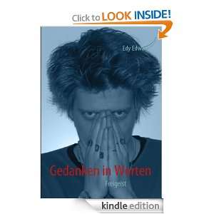 Gedanken in Worten (German Edition) Edy Edwards  Kindle 