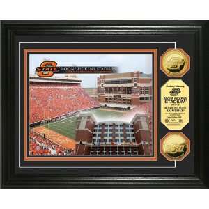   State University Framed Boone Pickens 24KT Gold Coin Photomint: Sports