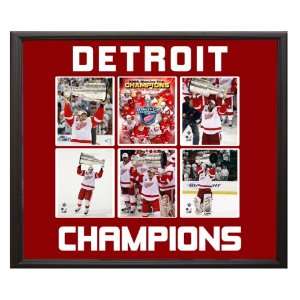 Detroit Red Wings World Champion Includes Six 8 x 10 Photographs in 