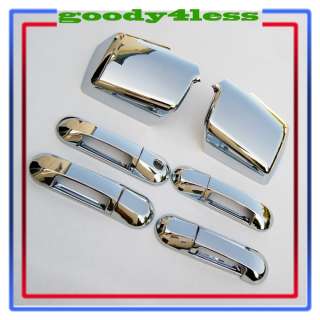 FORD EXPLORER SPORT TRAC CHROME HANDLE MIRROR COVERS 10  