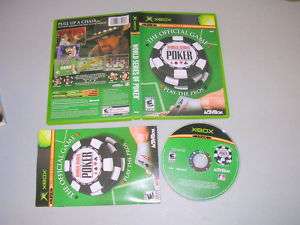 WORLD SERIES OF POKER (Microsoft Xbox) Complete 047875752153  
