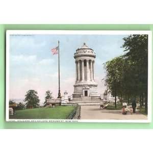    Postcard Soldiers Sailors Monument New York City 3 