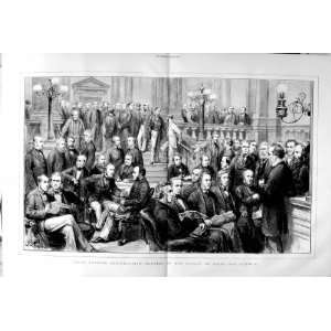  1873 Conservative Members Peers Commons Men Meeting