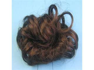 New Band Scrunchies Bun Hair Wigs Three Color FZ091  