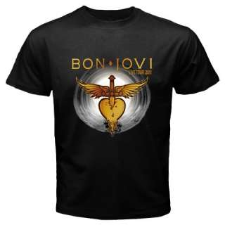 New Bon Jovi Concert World Tour 2011 Tshirt S 3XL  