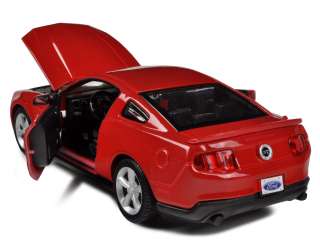 Brand new 1:24 scale diecast model car of 2011 Ford Mustang GT Red 