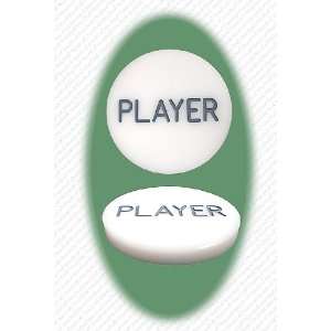  Professional PLAYER Button: Sports & Outdoors