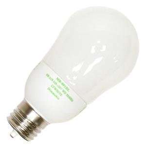   8W A19 WH LW Dimmable Compact Fluorescent Light Bulb