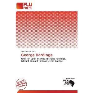  George Hardinge (9786200760814): Gerd Numitor: Books