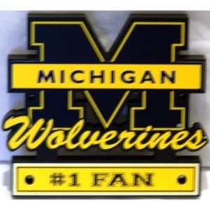   : NCAA Michigan Wolverines Wooden Key Rack *SALE*: Sports & Outdoors