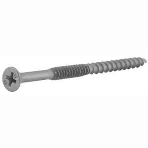  5# 8x2 1/2 Gray Dual thread Wood Screw