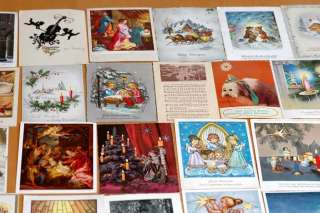 29 Vintage Postcards Lot Post Cards Greetings Holiday Christmas  