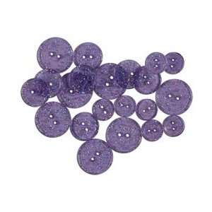  Blumenthal Lansing Favorite Findings Glitter Buttons Grape 