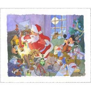   For Christmas   Disney Fine Art Giclee by Toby Bluth: Home & Kitchen