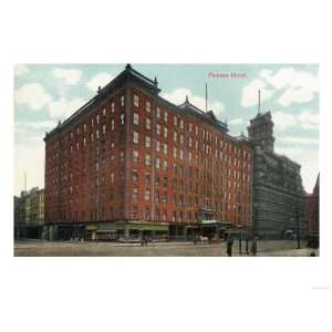   View of Powers Hotel Giclee Poster Print, 32x24
