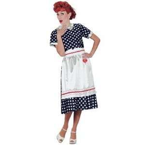  I Love Lucy Polka Dot Women Costume: Toys & Games