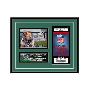  NFL Game Day Ticket Frame   New York Jets: Sports 
