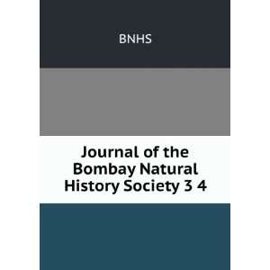    Journal of the Bombay Natural History Society 3 4 BNHS Books