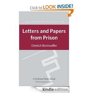   from Prison DBW 8 Dietrich Bonhoeffer  Kindle Store