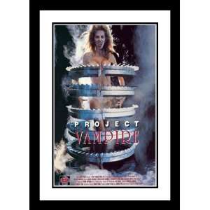  Project Vampire 20x26 Framed and Double Matted Movie 