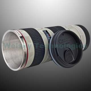 Canon Lens 1:1 EF 70 200 mm Thermos Coffee Cup Model Mug New Gift with 