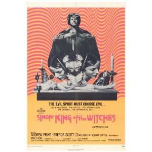  Simon King of the Witches Movie Poster (27 x 40 Inches 