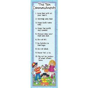  Ten Commandments Bookmarks