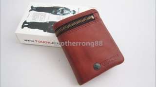 New Calf Leather Brown Tough Wallet,cool  