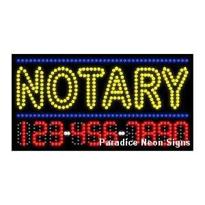  Notary LED Sign