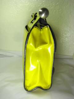 Vintage Jean Paul GAULTIER Yellow Leather Tote Shoulder Bag  