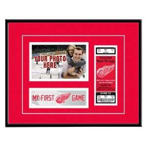  Detroit Red Wings My First Game Ticket Frame Sports 