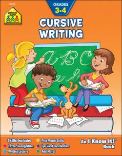 Cursive Writing Grades 34 Curriculum Workbooks 32 Pages  