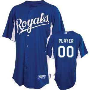 Kansas City Royals Jersey: Any Player Authentic Blue On Field Batting 