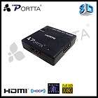 Slim 3x1 Auto HDMI Amplifier Switch switcher 3 ports 3D  