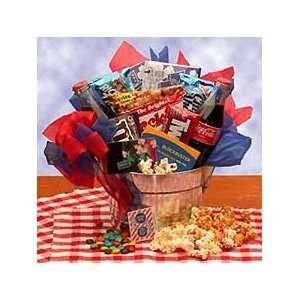 Blockbuster Night Movie Gift Pail   Large   Bits and Pieces Gift Store 