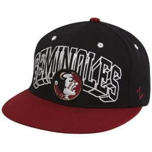   ) Black Garnet Blockbuster Snapback Adjustable Hat