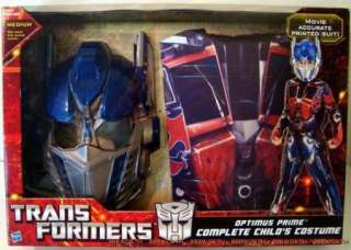 New Transformers Optimus Prime Halloween Costume Dress Up Child Sz 