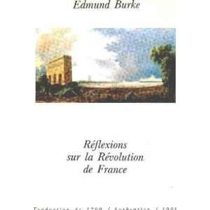   , relatifs à cet événement (9782906928022): Edmund Burke: Books