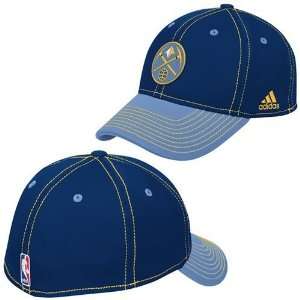   Contrast Stitched Flex Fit Hat (Navy/Light Blue): Sports & Outdoors