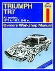 TRIUMPH TR7 TR8 PARTS MANUAL TR 7 8 Workshop Manuals  