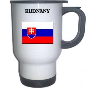  Slovakia   RUDNANY White Stainless Steel Mug Everything 