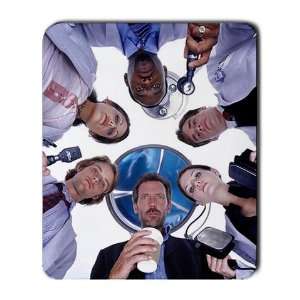   Mousepad Mouse Pad Mat Computer House MD Hugh Laurie: Office Products