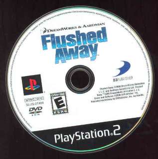PS2, Flushed Away Video Game, Used, No Case or Manual  