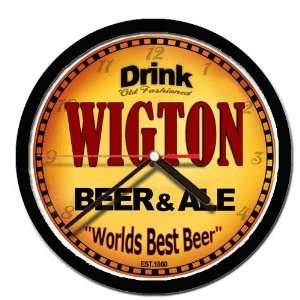  WIGTON beer and ale cerveza wall clock: Everything Else