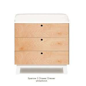  Oeuf Sparrow Dresser   3 Drawer   in Birch