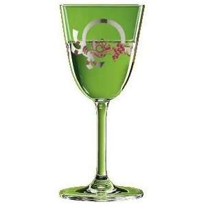 White Wine Glass, Wine, Cat, Silver Embossed, Elegant, Designer White 