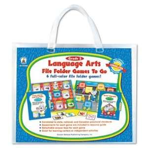  File Folder Games to GoTM PUZZLE,GAME,LANG ARTS,2ND (Pack of5): Office