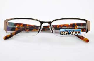 3736womans crystal crystal brown optical frames eyeglasses eyewear 