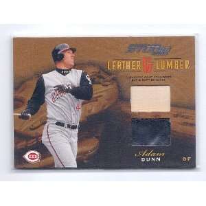  2003 Studio Leather and Lumber #LL 1 Adma Dun Dual Game 