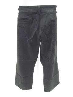 WOMYN Black Paisley Print Slacks Pants Trousers Sz 14  